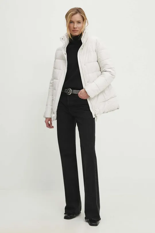 Answear Lab rövid kabát fehér