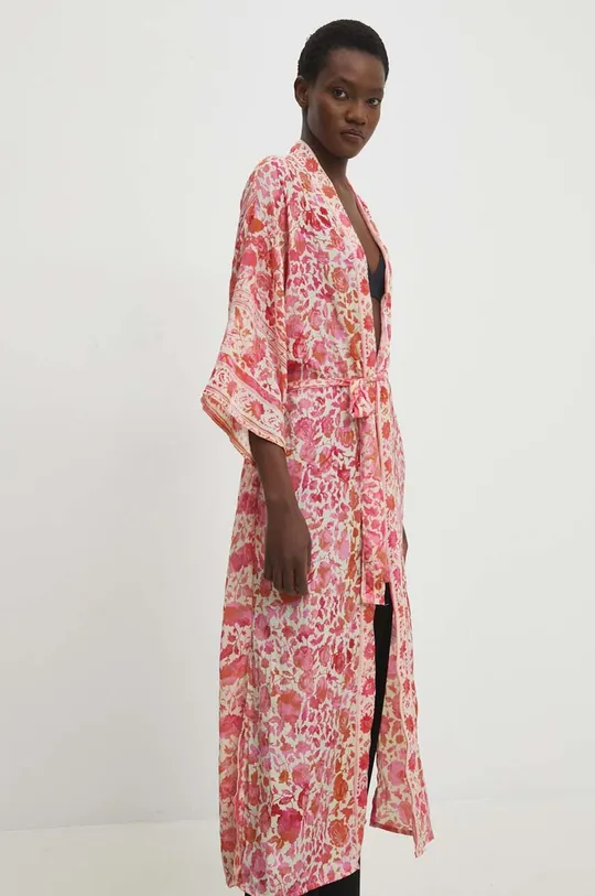 rózsaszín Answear Lab kimono Női