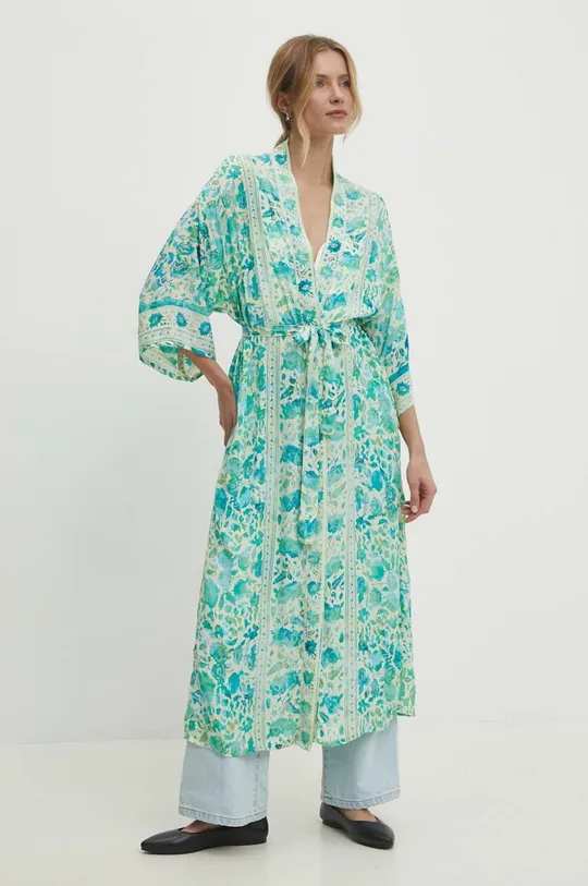 zöld Answear Lab kimono Női