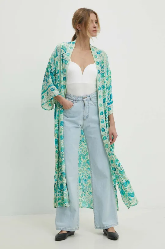 Answear Lab kimono zielony