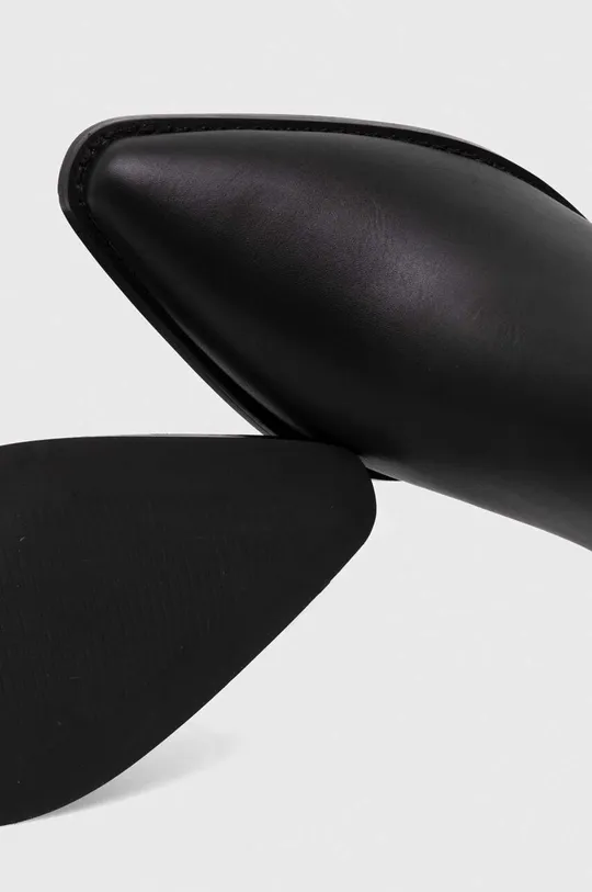 μαύρο Καουμπόικες μπότες Answear Lab X limited collection NO SHAME