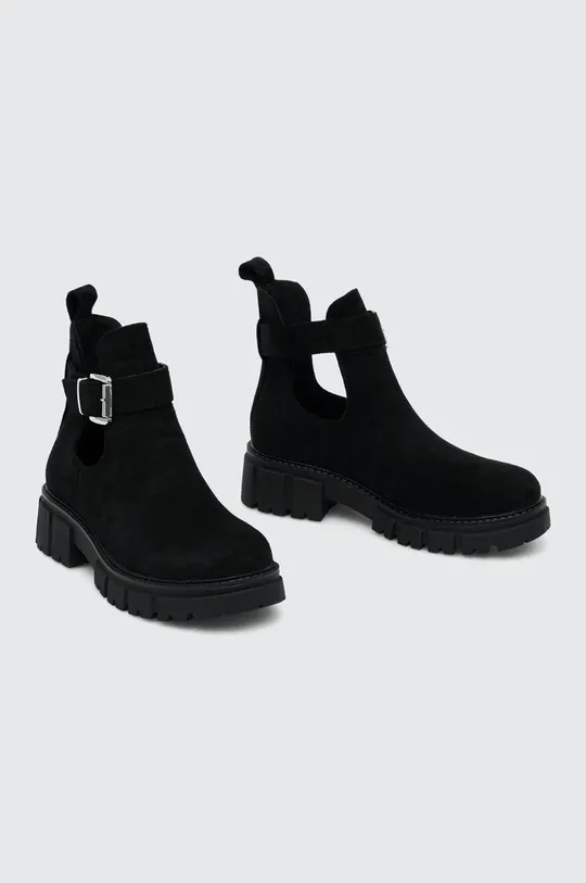 Členkové topánky Answear Lab čierna