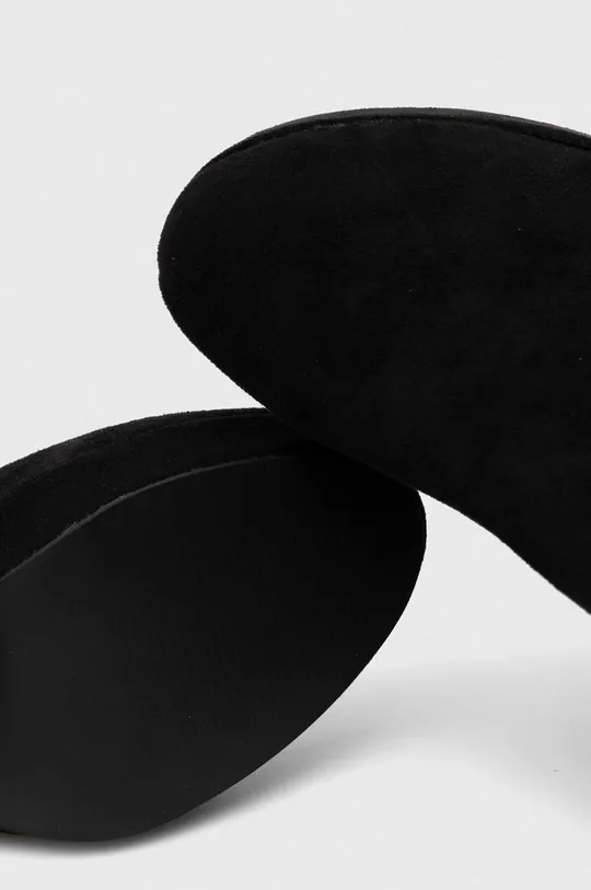 črna Elegantni škornji iz semiša Answear Lab