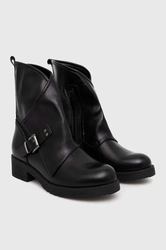 Členkové topánky Answear Lab X limitovaná kolekcia NO SHAME čierna