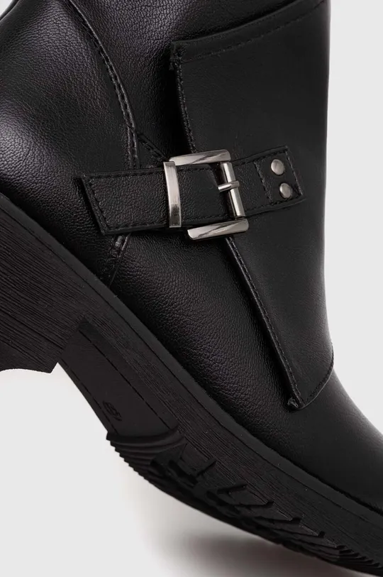 čierna Členkové topánky Answear Lab X limitovaná kolekcia NO SHAME