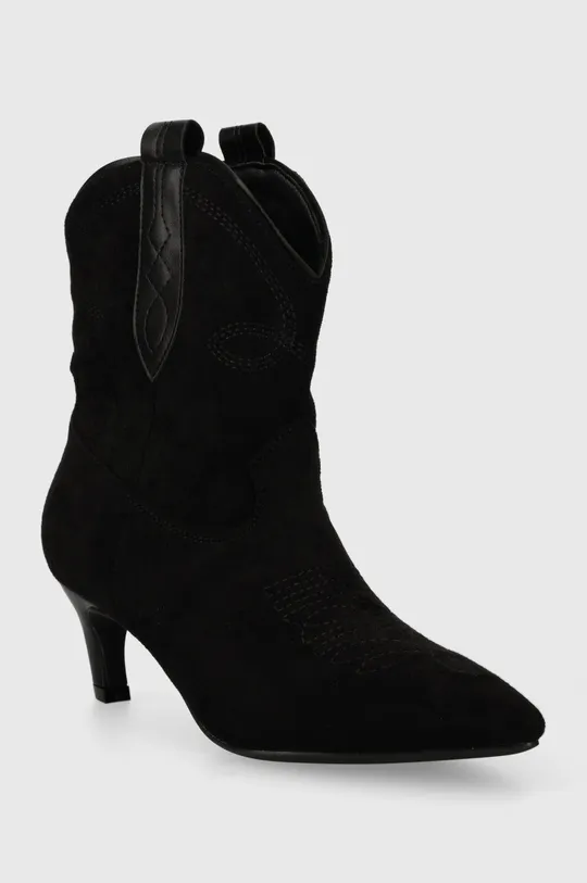 Kovbojské topánky Answear Lab čierna