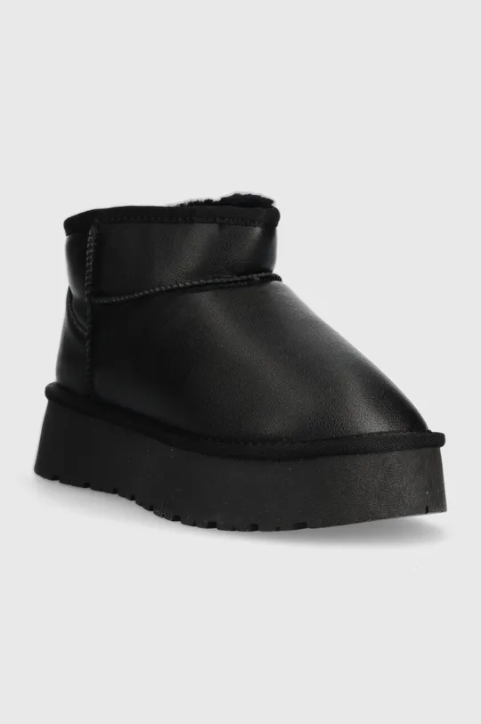 Δερμάτινες μπότες χιονιού Answear Lab μαύρο