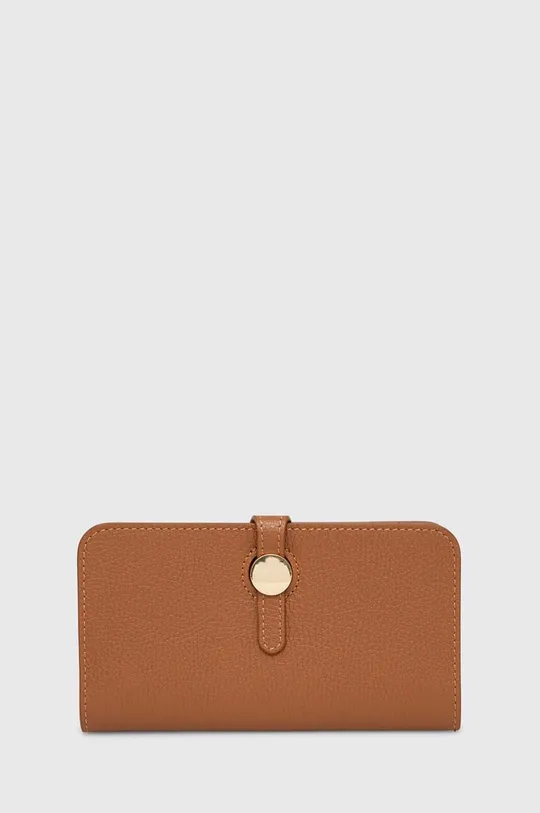 коричневий Шкіряний гаманець Answear Lab Жіночий
