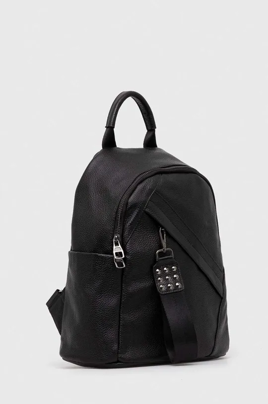 Шкіряний рюкзак Answear Lab bag3.cdb чорний WZ23