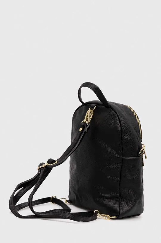 Кожаный рюкзак Answear Lab чёрный
