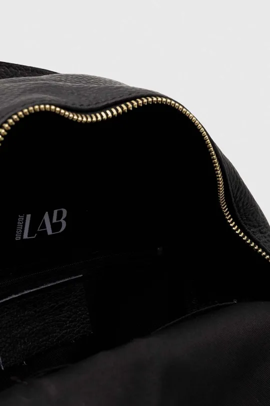 fekete Answear Lab bőr hátizsák