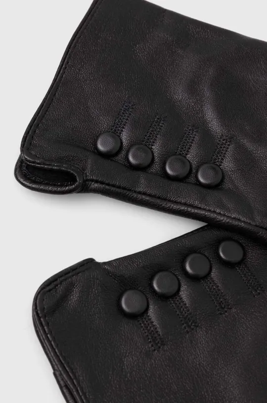 Δερμάτινα γάντια Answear μαύρο