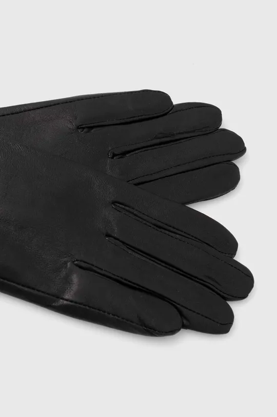 Δερμάτινα γάντια Answear Lab μαύρο