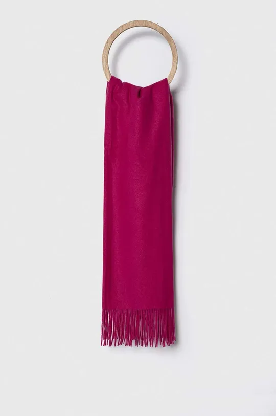 ροζ Φουλάρι με μείγμα κασμίρ Answear Lab X limited collection NO SHAME Γυναικεία