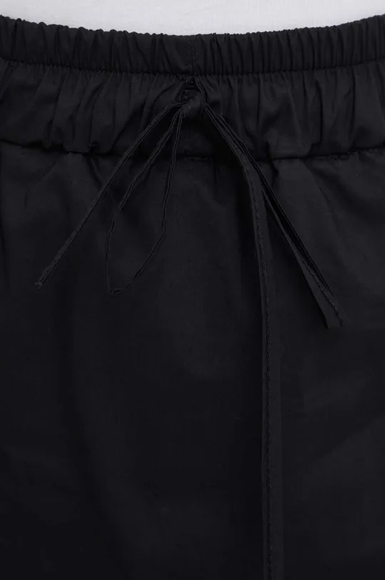 czarny Answear Lab spódnica bawełniana