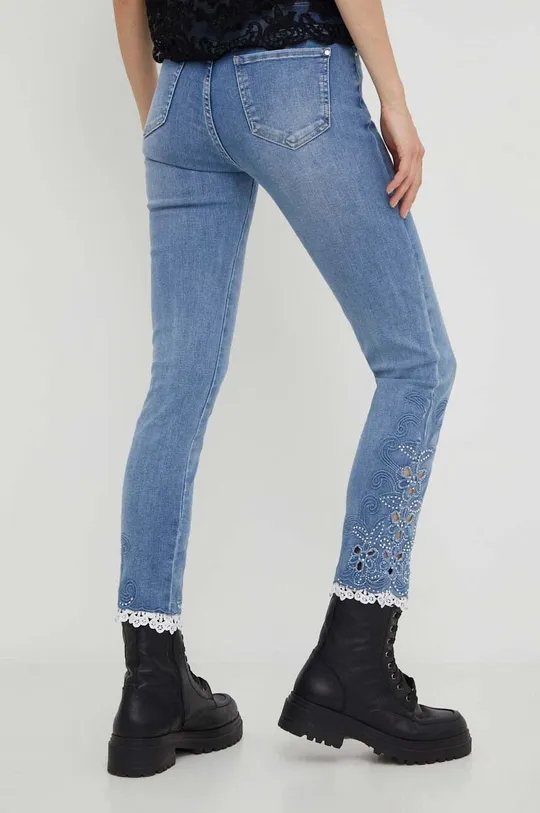Answear Lab jeansy X kolekcja limitowana BE SHERO 98 % Bawełna, 2 % Elastan