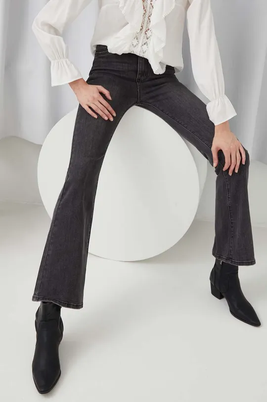 γκρί Τζιν παντελόνι Answear Lab Γυναικεία
