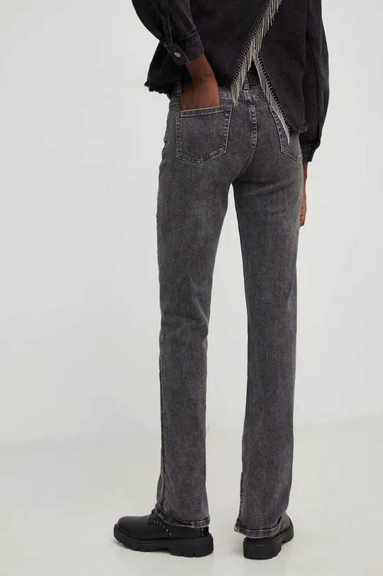 γκρί Τζιν παντελόνι Answear Lab Premium Jeans X limited collection NO SHAME