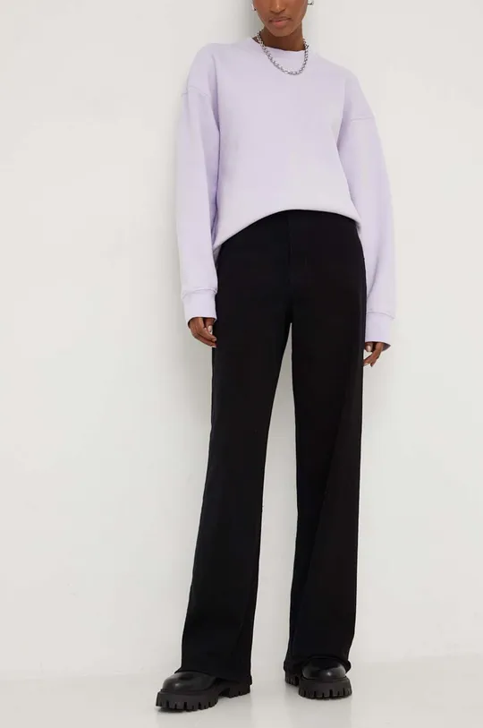 μαύρο Τζιν παντελόνι Answear Lab PREMIUM DENIM Γυναικεία