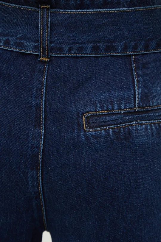 granatowy Answear Lab jeansy PREMIUM DENIM