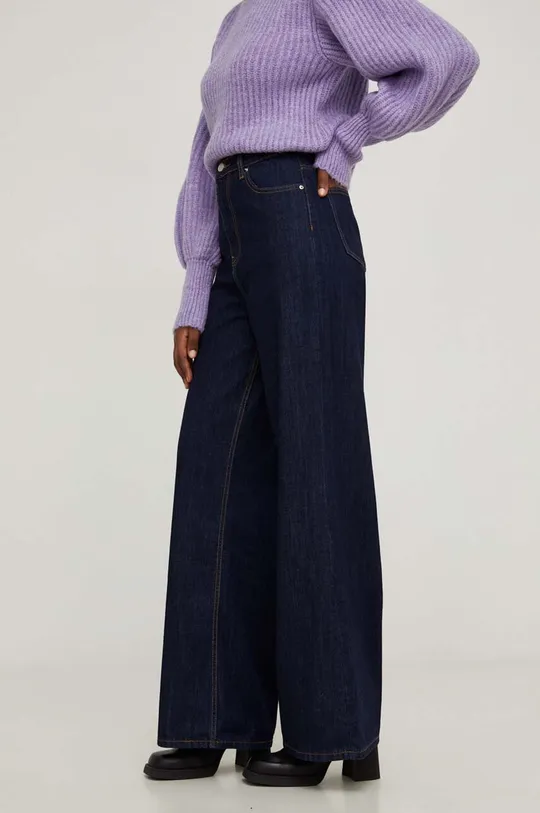 σκούρο μπλε Τζιν παντελόνι Answear Lab PREMIUM DENIM Γυναικεία