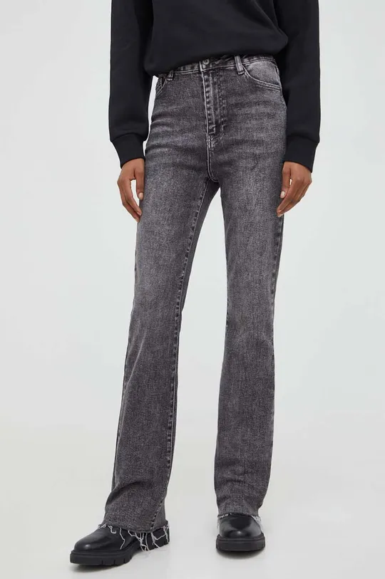 szary Answear Lab jeansy Damski