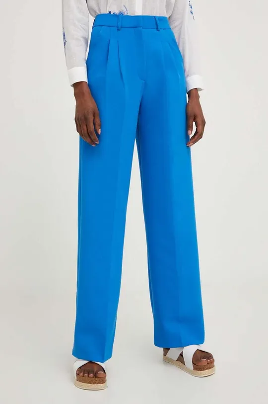 Answear Lab spodnie niebieski