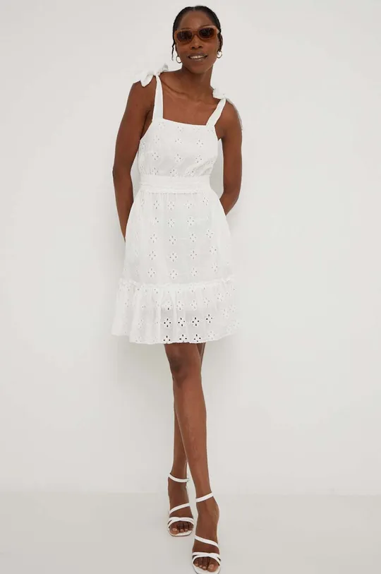 Φόρεμα Answear Lab X limited collection BE SHERO λευκό