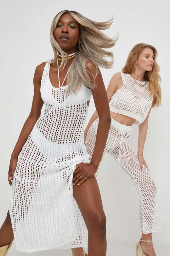 λευκό Φόρεμα παραλίας Answear Lab X limited collection BE SHERO Γυναικεία