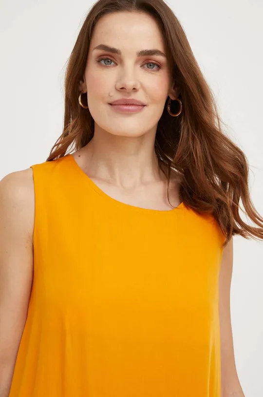 oranžna Obleka Answear Lab