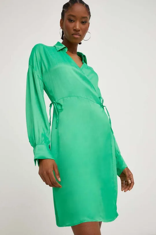 zelena Obleka Answear Lab Ženski