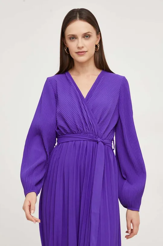 fioletowy Answear Lab sukienka