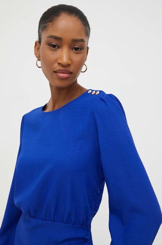 kék Answear Lab vászonruha