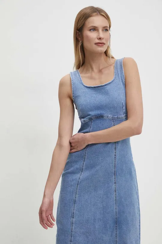 plava Traper haljina Answear Lab