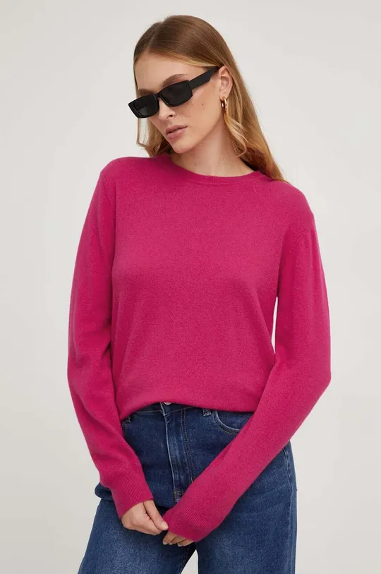 ροζ Μάλλινο πουλόβερ Answear Lab Γυναικεία