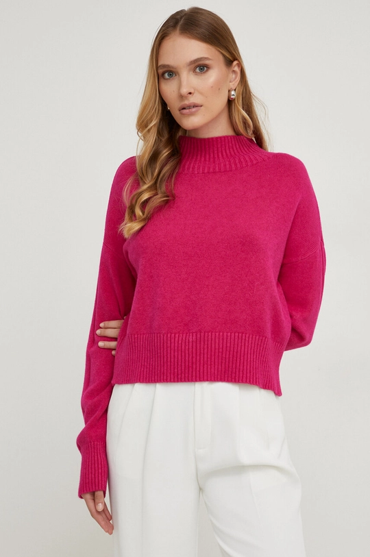 różowy Answear Lab sweter Damski