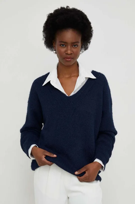 σκούρο μπλε Μάλλινη μπλουζα Answear Lab Γυναικεία