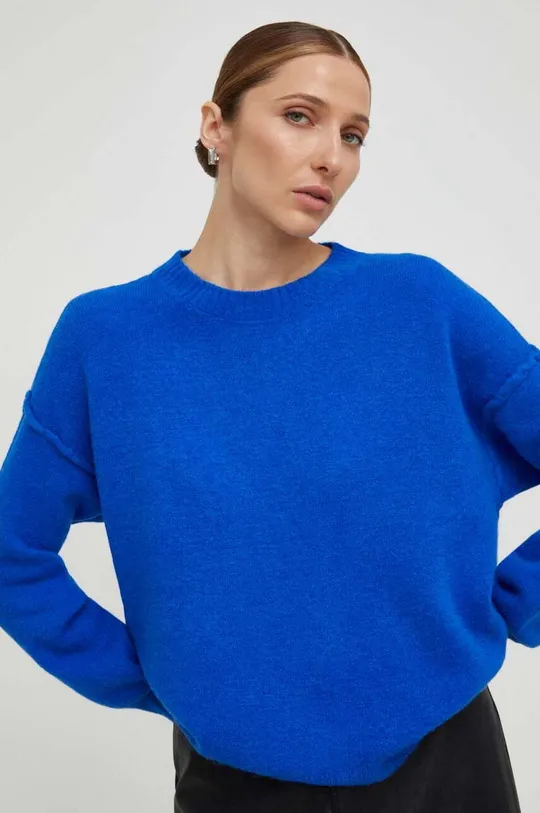 μπλε Μάλλινη μπλουζα Answear Lab Γυναικεία