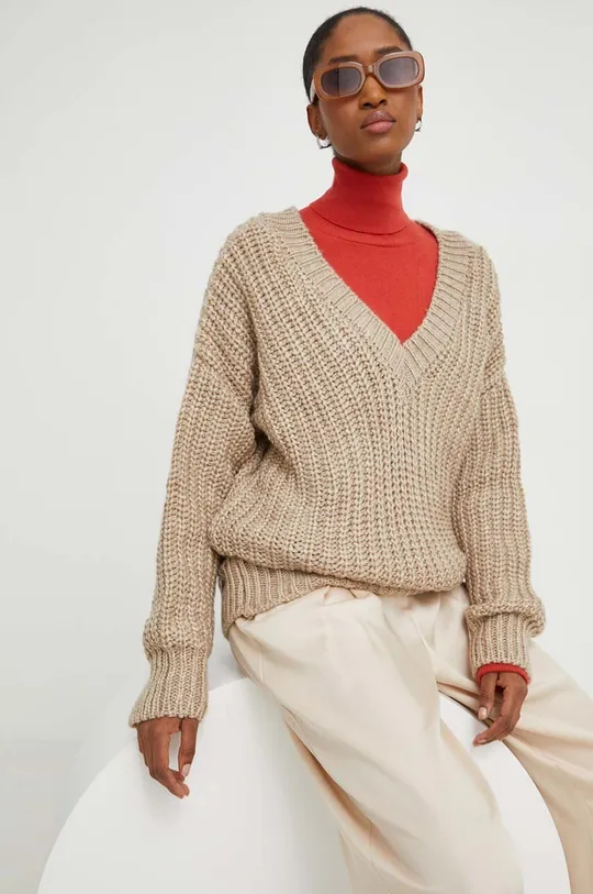 beige Answear Lab maglione in lana Donna