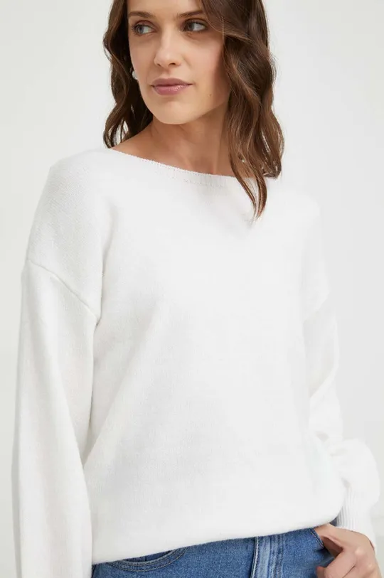 fehér Answear Lab pulóver