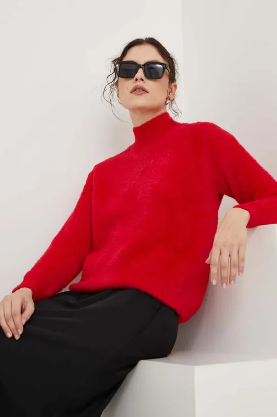 piros Answear Lab pulóver Női