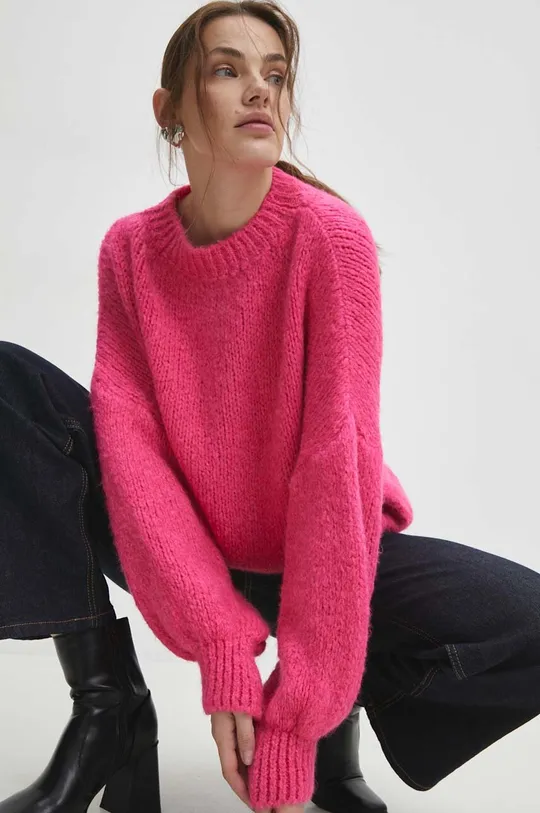 ροζ Μάλλινη μπλουζα Answear Lab