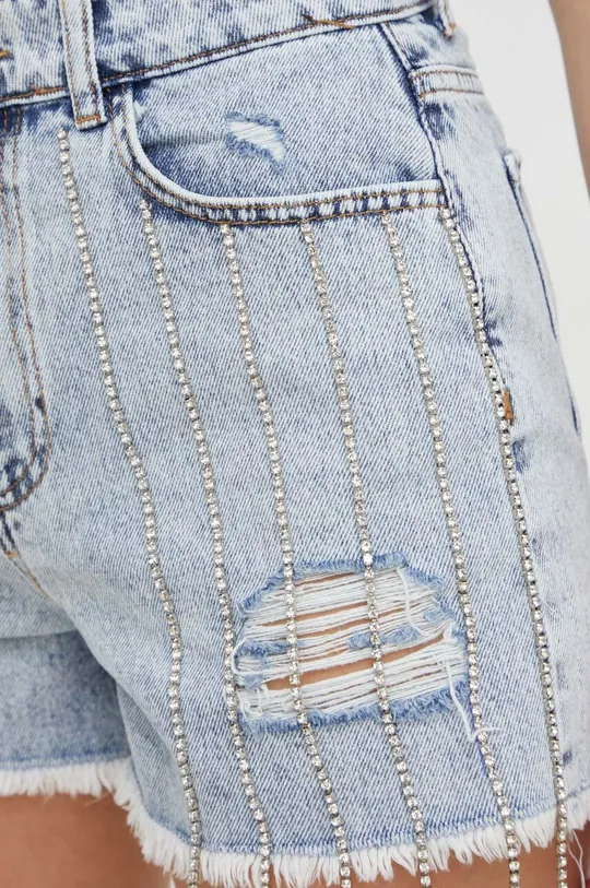 Answear Lab szorty jeansowe X kolekcja limitowana BE SHERO