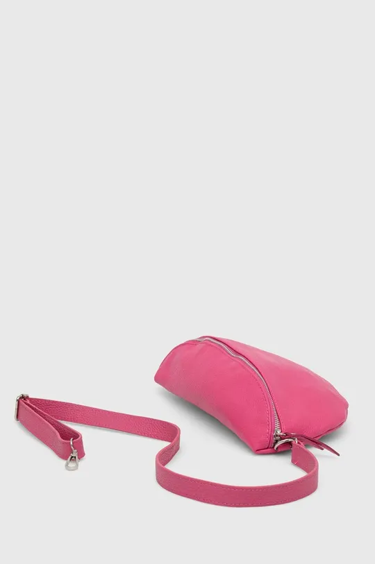 Kožna torbica oko struka Answear Lab roza