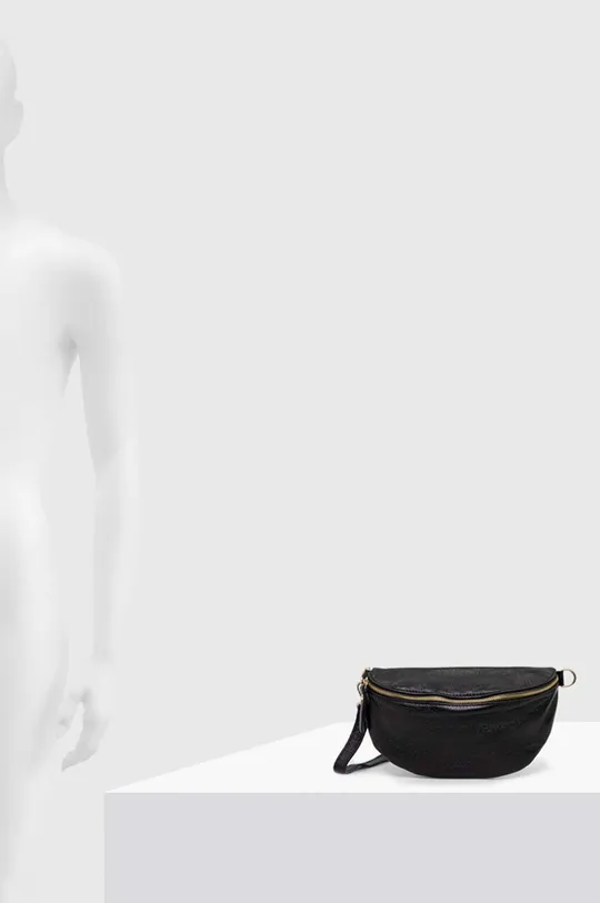 crna Kožna torbica oko struka Answear Lab