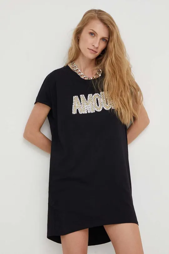 μαύρο Μπλουζάκι Answear Lab X limited collection BE SHERO Γυναικεία