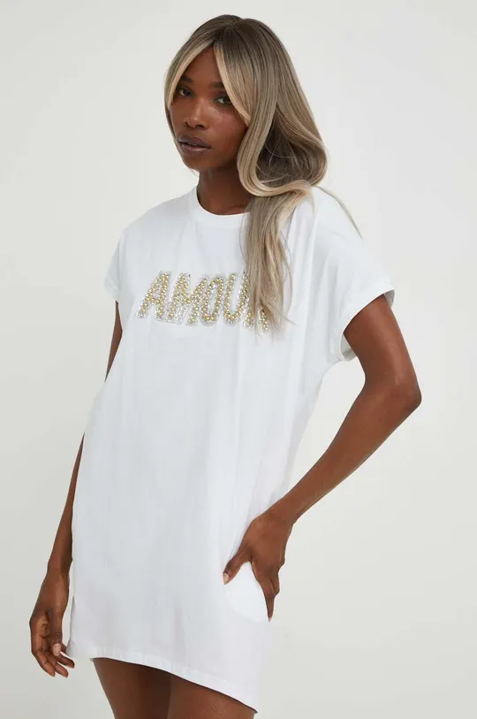 Μπλουζάκι Answear Lab X limited collection BE SHERO λευκό