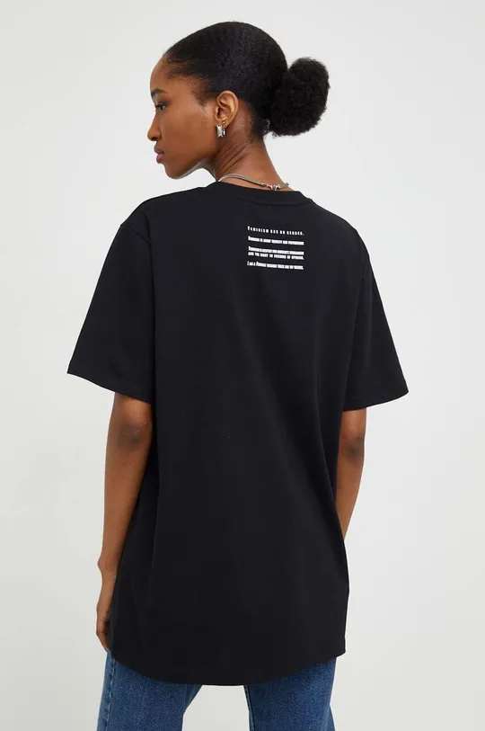 Βαμβακερό μπλουζάκι Answear Lab