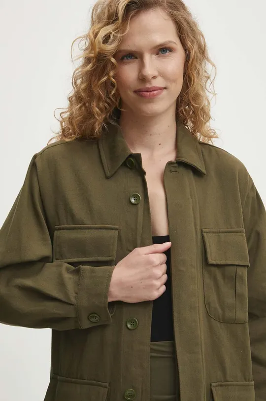 Куртка-сорочка Answear Lab зелений YS090.hh