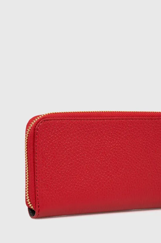 Кожаный кошелек Answear Lab красный